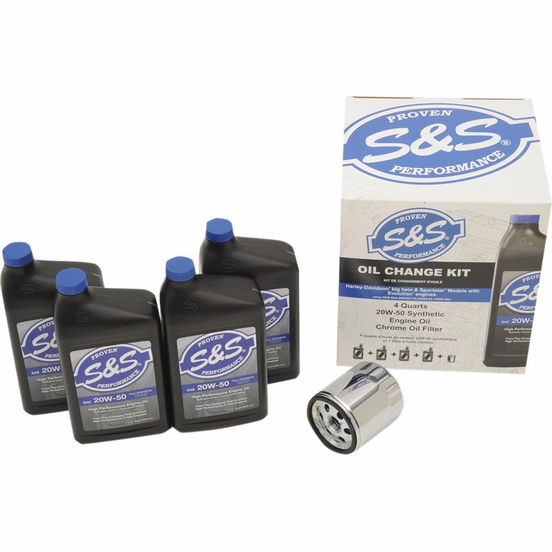 S&S Cycle Oil Change Kit 153965