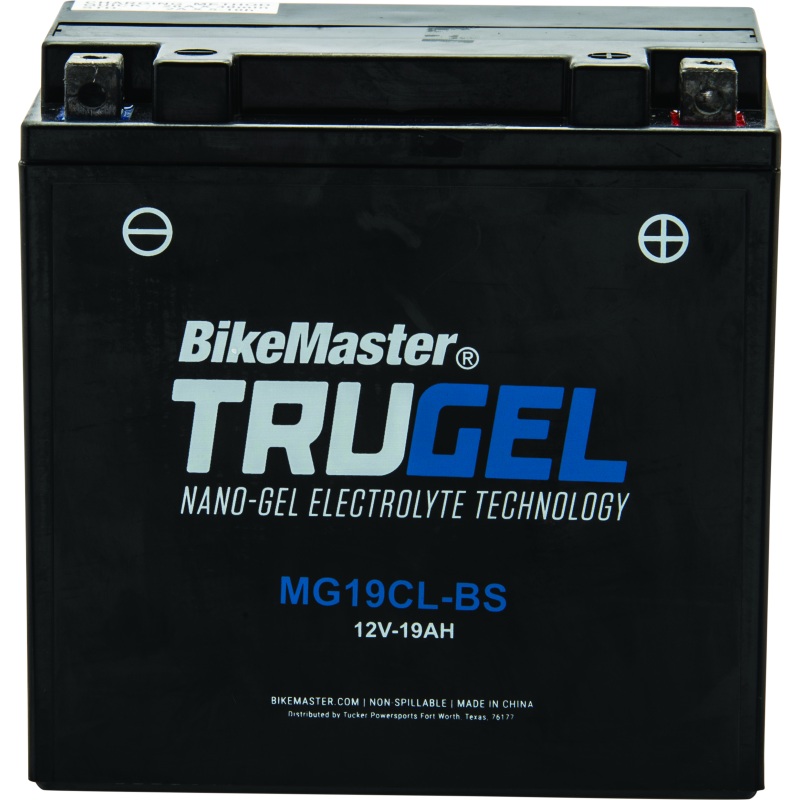 BikeMaster TruGel Battery – MG19CL-BS