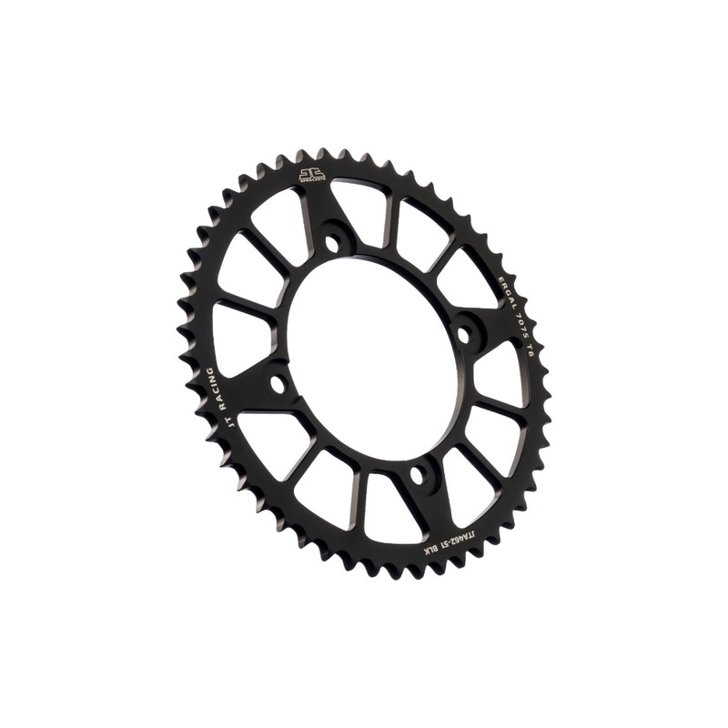 JT Sprockets Racelite Aluminium Rear Sprocket – 51T JTA462.51BLK