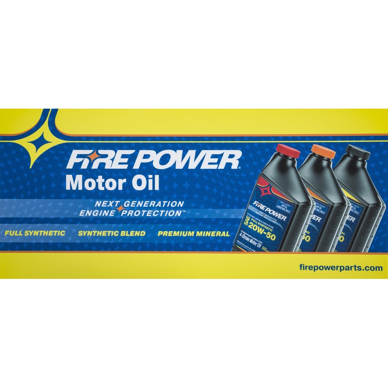 Fire Power Oil Display  – Fire Power Oil Sign FIRE POWER OIL SIGN