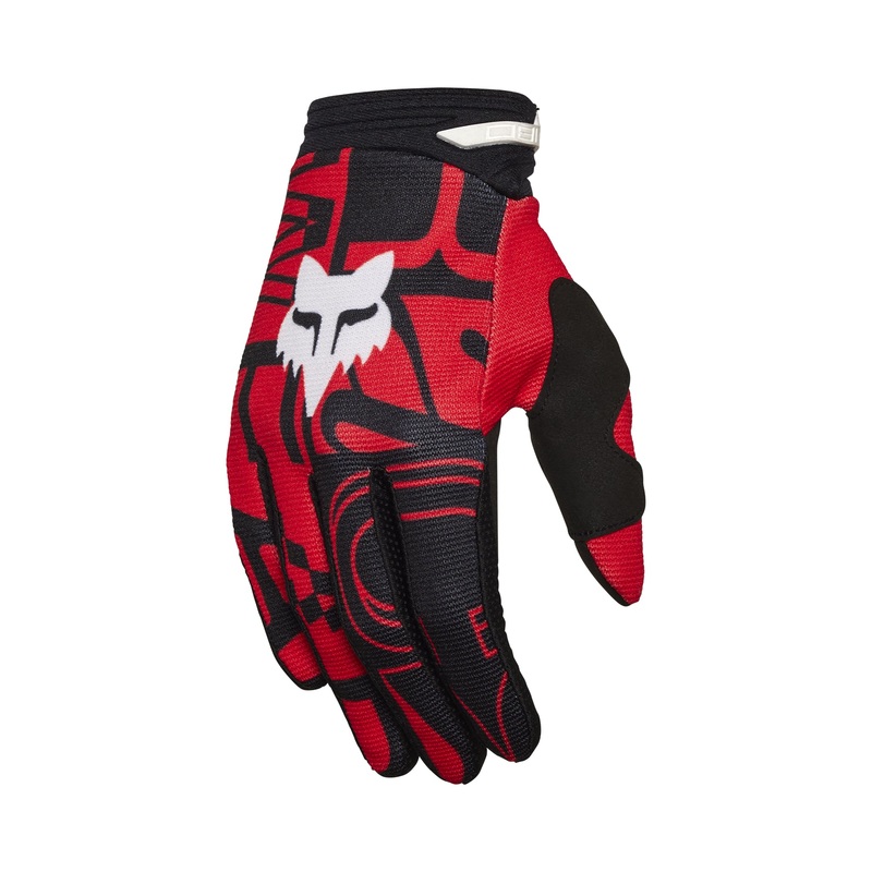 FOX 180 RACE SPEC GLOVES – FLO RED S