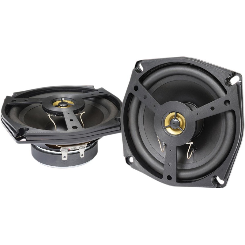 Show Chrome 5 1/2in. Two-Way Front Speaker Kit 13-106