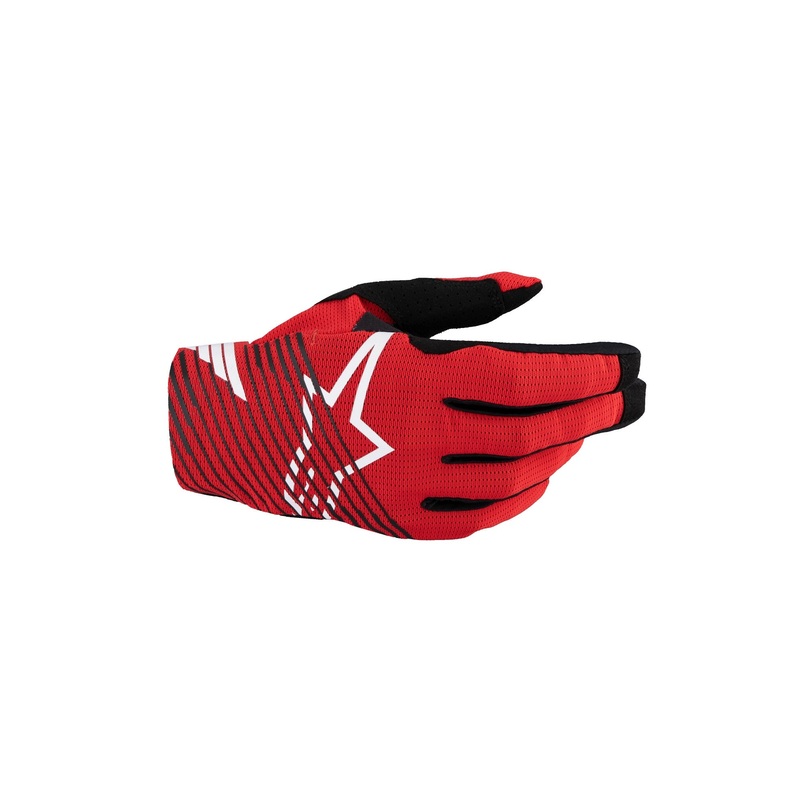 ALPINESTARS RADAR PRO GLOVES – BRIGHT RED S