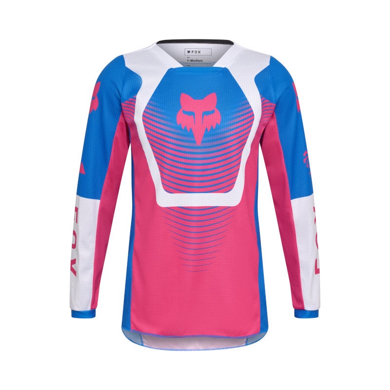 FOX 2026 YOUTH 180 COLLECT JERSEY – BLUE/PINK S