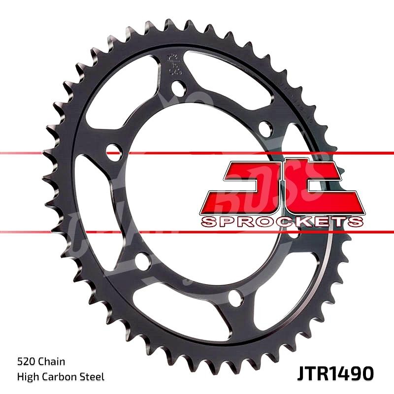 JT Sprockets 520 Rear Sprocket Steel 42 Teeth Black JTR1490.42