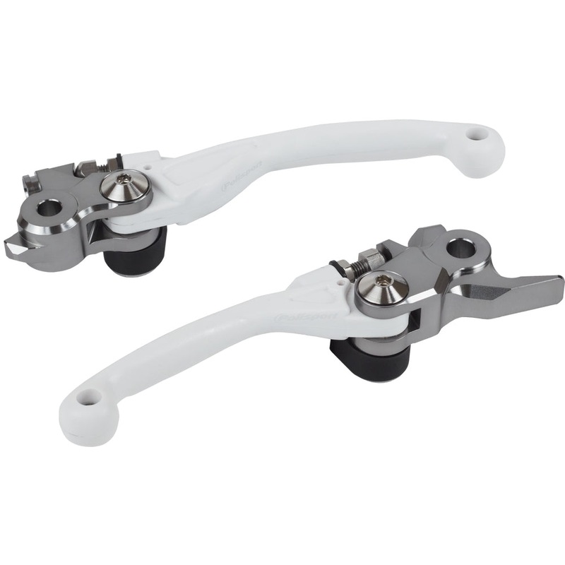 Polisport Pivot Unbreakable Lever Set – White 8487200006