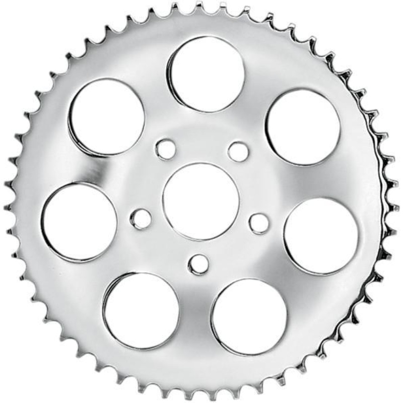 Drag Specialties Dished Rear Wheel Sprocket – Zinc – 49T 17512ZP-BX20