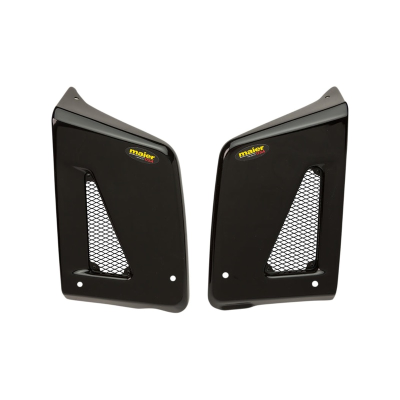 Maier Mfg Radiator Scoops – Black 578100