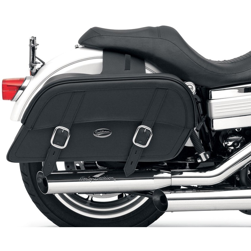 Saddlemen Drifter Slant Saddlebag – Throw Over – 22in.L x 10 1/2in.H x 7in.D 3501-0321