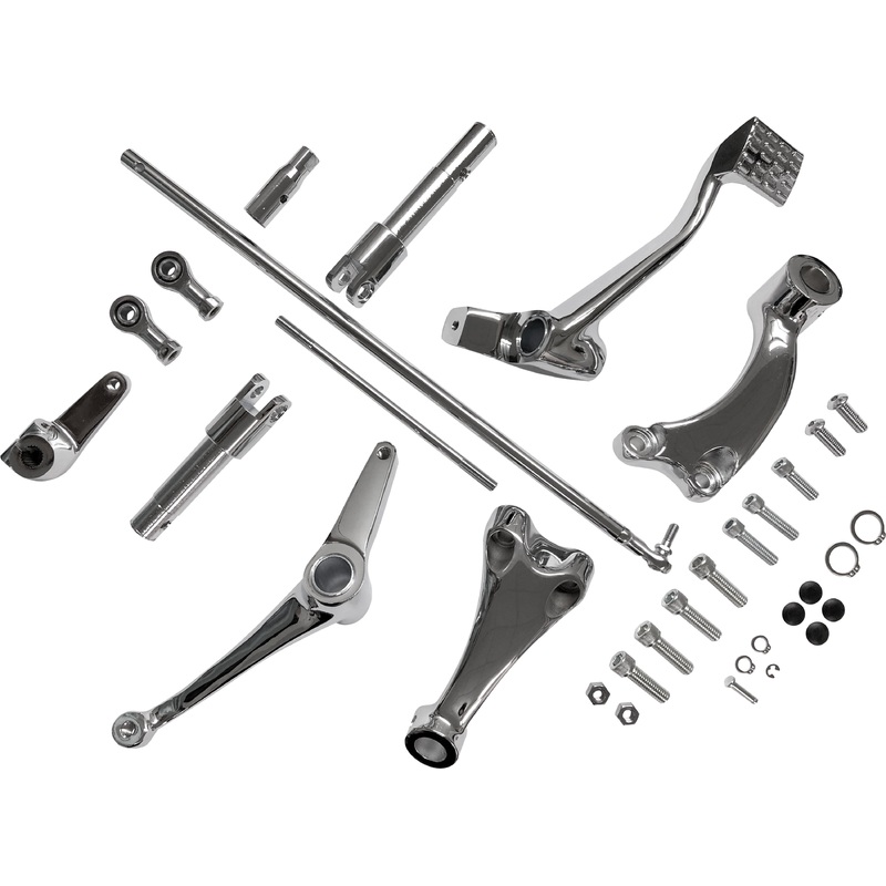 HardDrive 820-0538C Forward Control Kit Chrome Xl 14-20