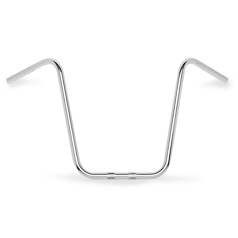 Khrome Werks 1in. Ape Hanger Handlebar – Dimpled – 18in. – Chrome 300023
