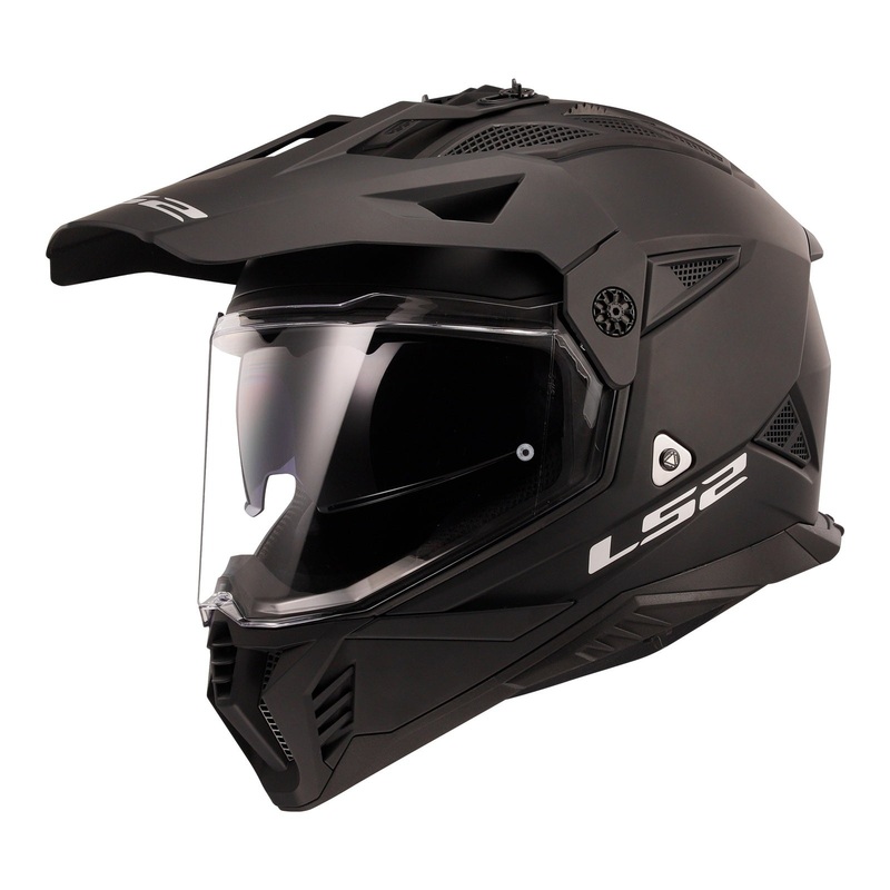LS2 MX702 PIONEER II HELMET – MATTE BLACK XS