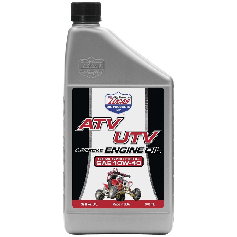 Lucas Oil High Performance Semi-Synthetic ATV Engine Oil – 6 gal. 18033