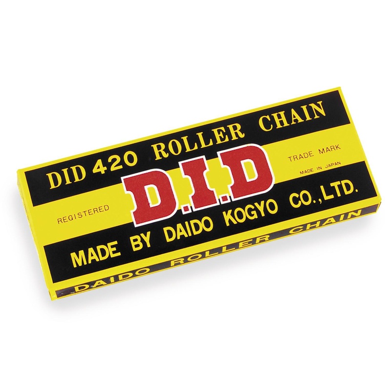 D.I.D 420 Standard Series Non O-Ring Chain – 126 Links 420-126