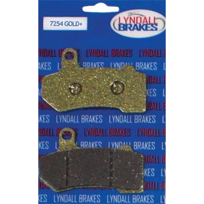 Lyndall Racing Brakes Gold+ Brake Pads 7256 GOLD+
