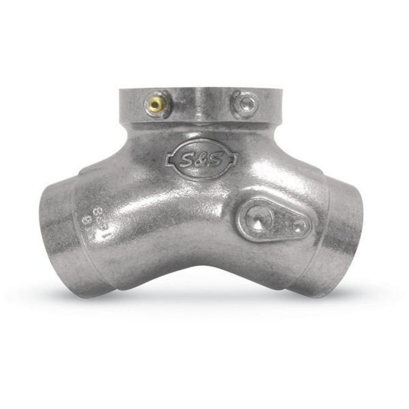 S&S Cycle Flange-Mount Intake Manifold for Super G Carbs 16-2528