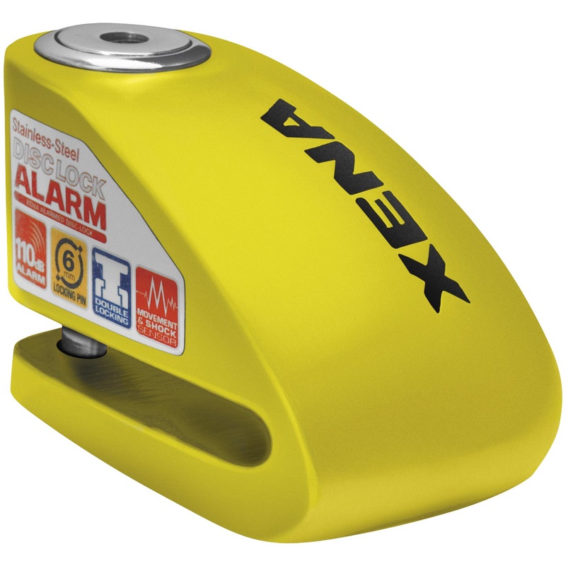 Xena XX6 Disc Lock Alarm – Yellow XX6-Y