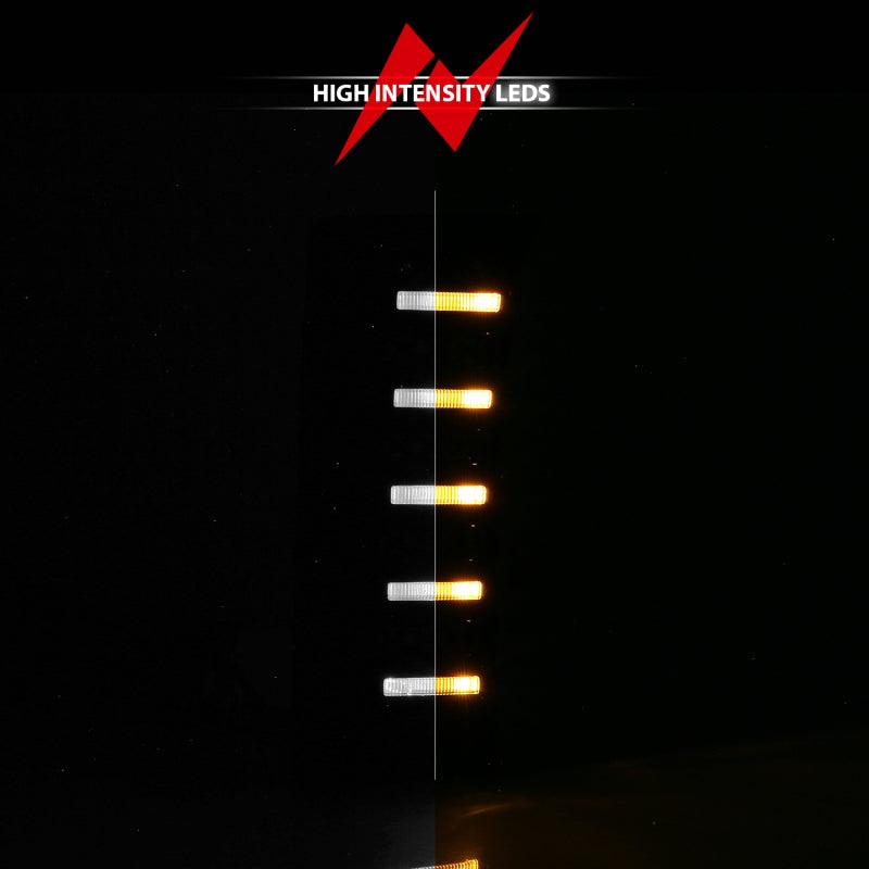 ANZO 22-24 Toyota Tundra (w/Factory LED Refl. & OE Bumper) Z-Series Full LED DRL Vent Lights – Pair