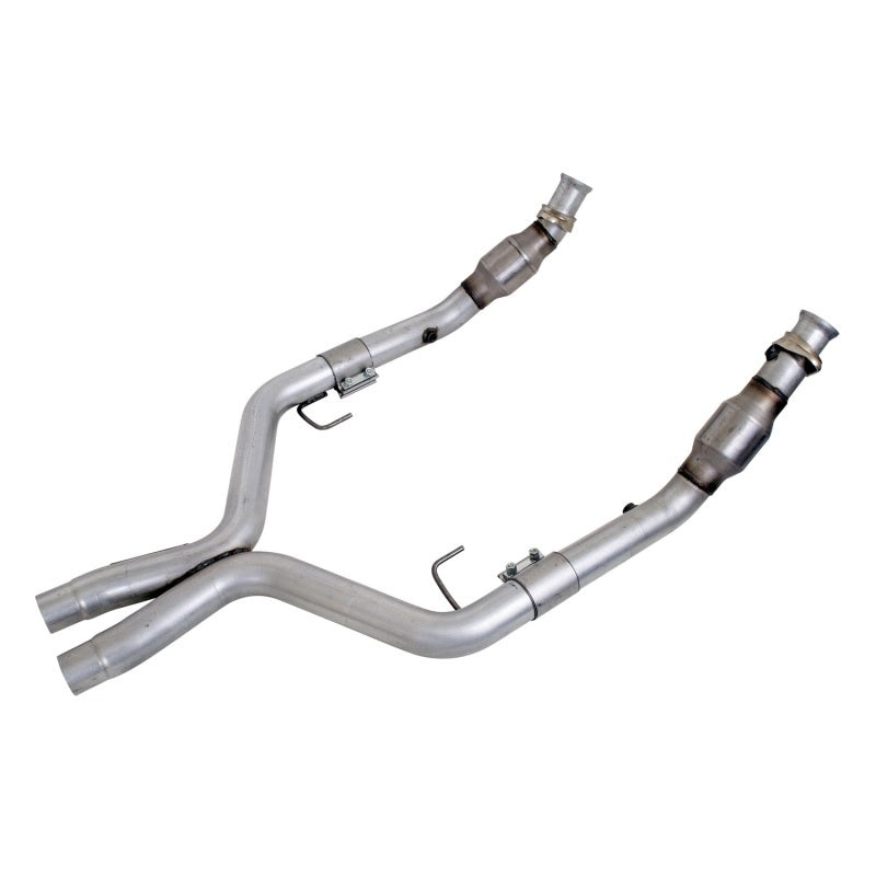 BBK 05-10 Mustang 4.6 GT High Flow X Pipe With Catalytic Converters – 2-3/4