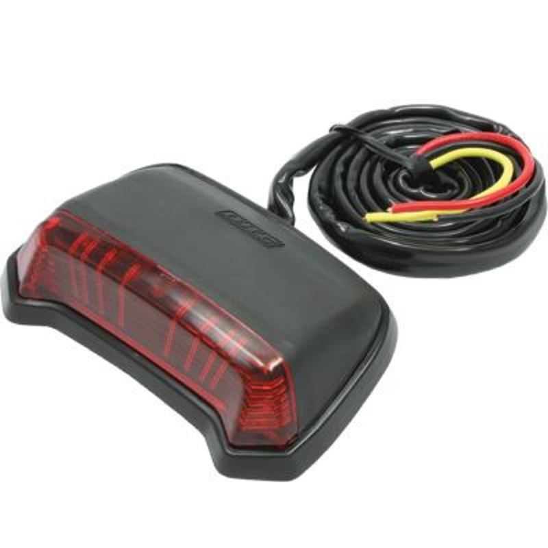 DRC Phantom Tail Light with Red Lens D45-29-307