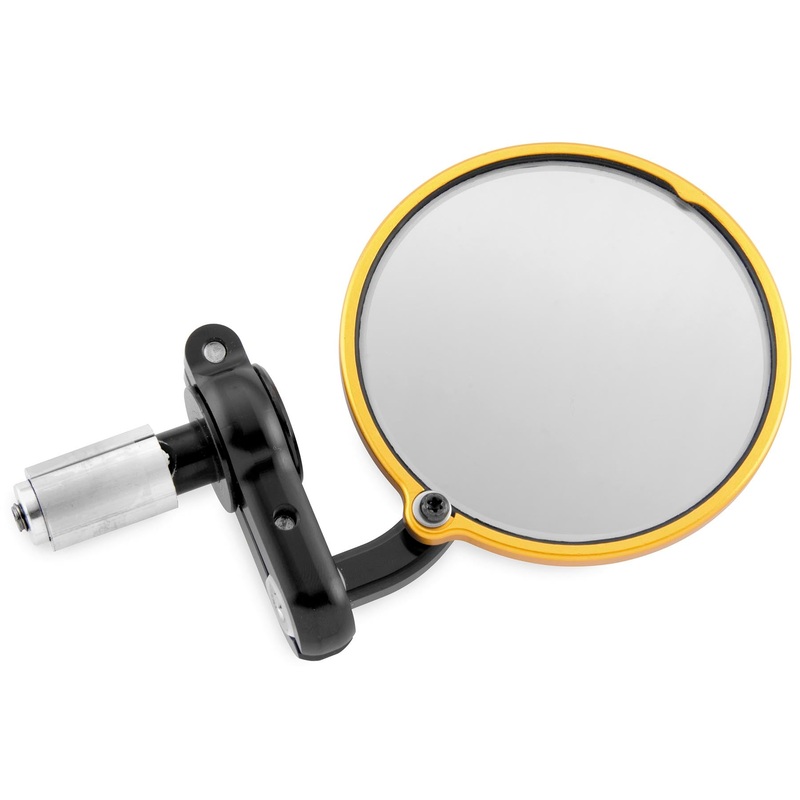 PSR Non Folding Bar End Mirror – Universal – Black GIORGIO-BLK