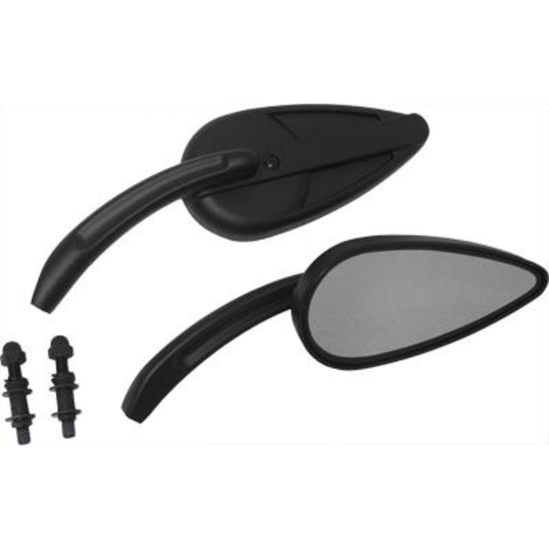 HardDrive Custom Vintage Style Mirrors – Black 18-158