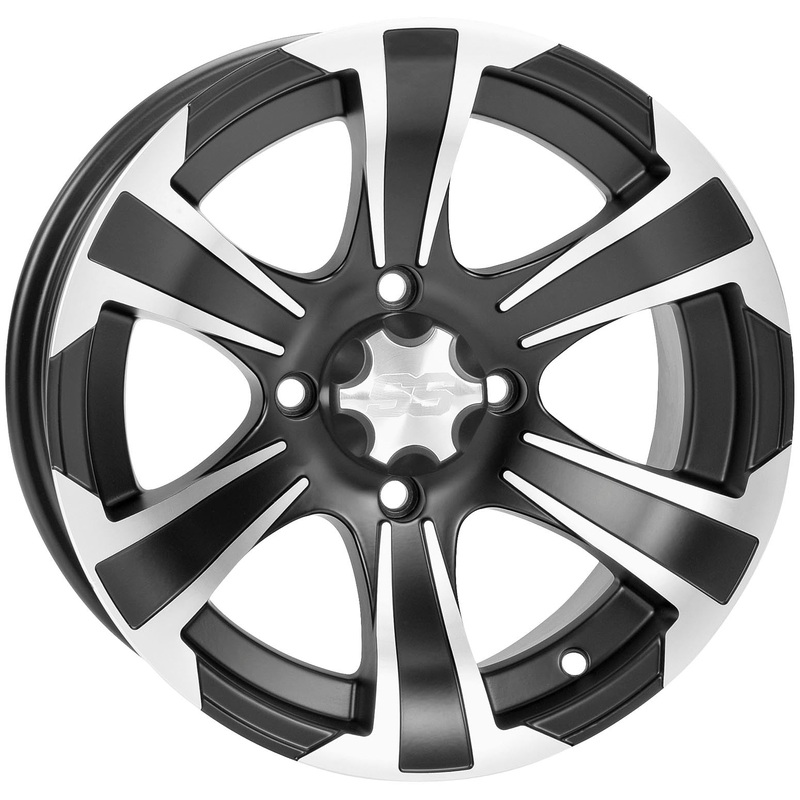 ITP SS312 Wheel – 14×6 – 4+2 Offset – 4/156 – Matte Black/Machined 1428448536B