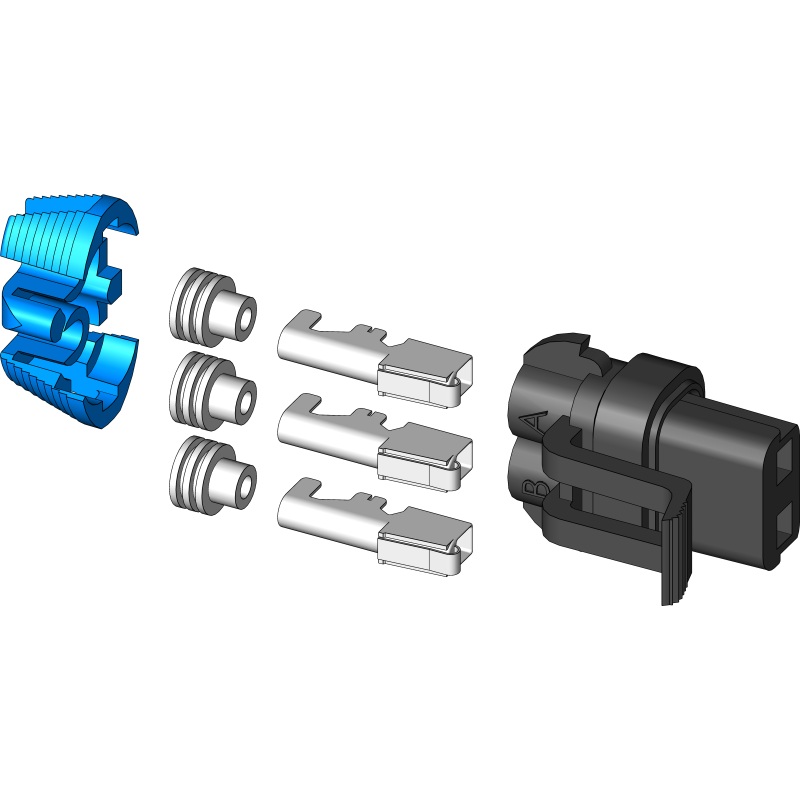 KFI Wire Harness Female End Plug