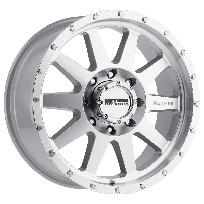Method MR301 The Standard 17×9 -12mm Offset 8×6.5 130.81mm CB Machined/Clear Coat Wheel