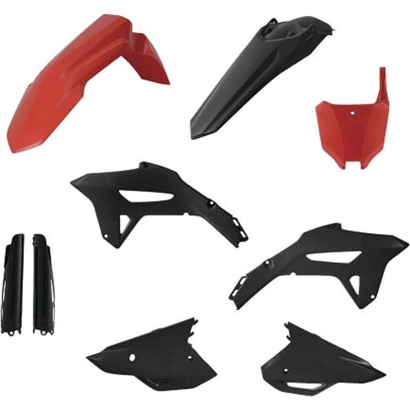 Acerbis Full Plastic Kit – Red/Black 2858921042