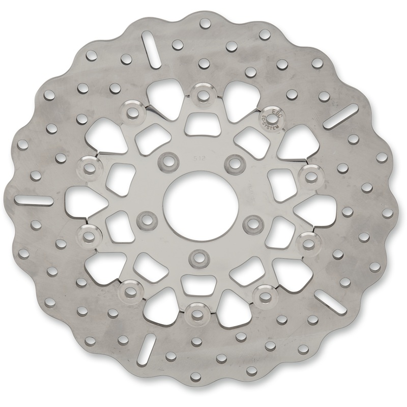 EBC 10 Button Floater Wide Band Brake Rotor – Contour – Polished FSD027C