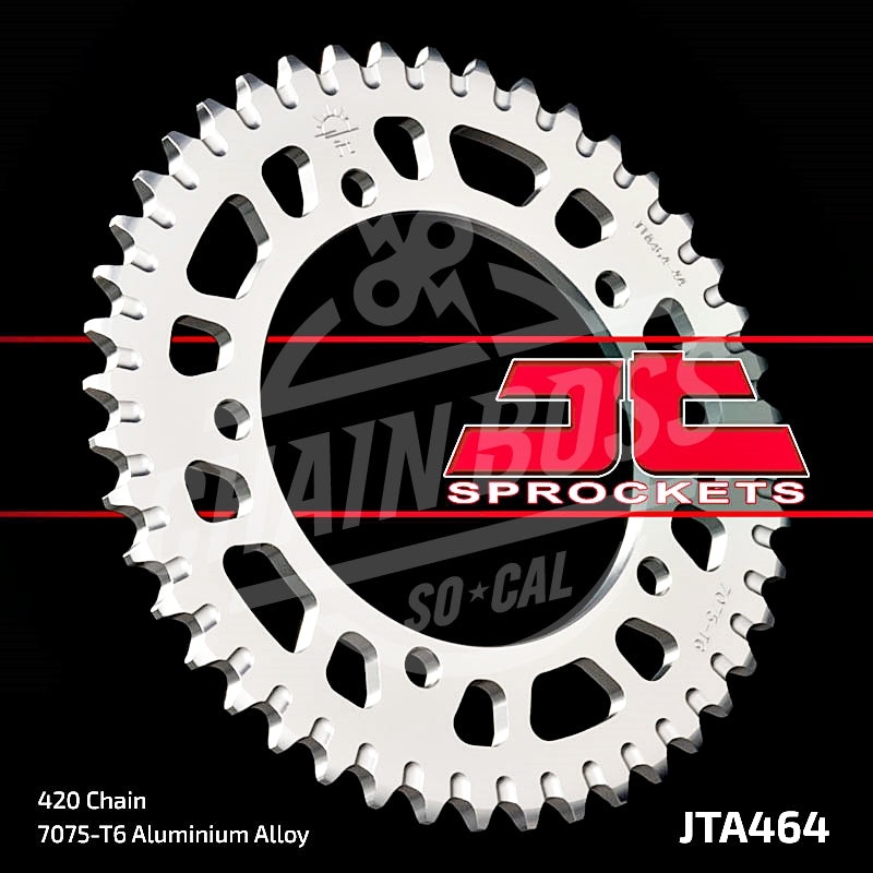 JT Sprockets 420 Rear Sprocket Steel or Aluminum JT464 44 Aluminum
