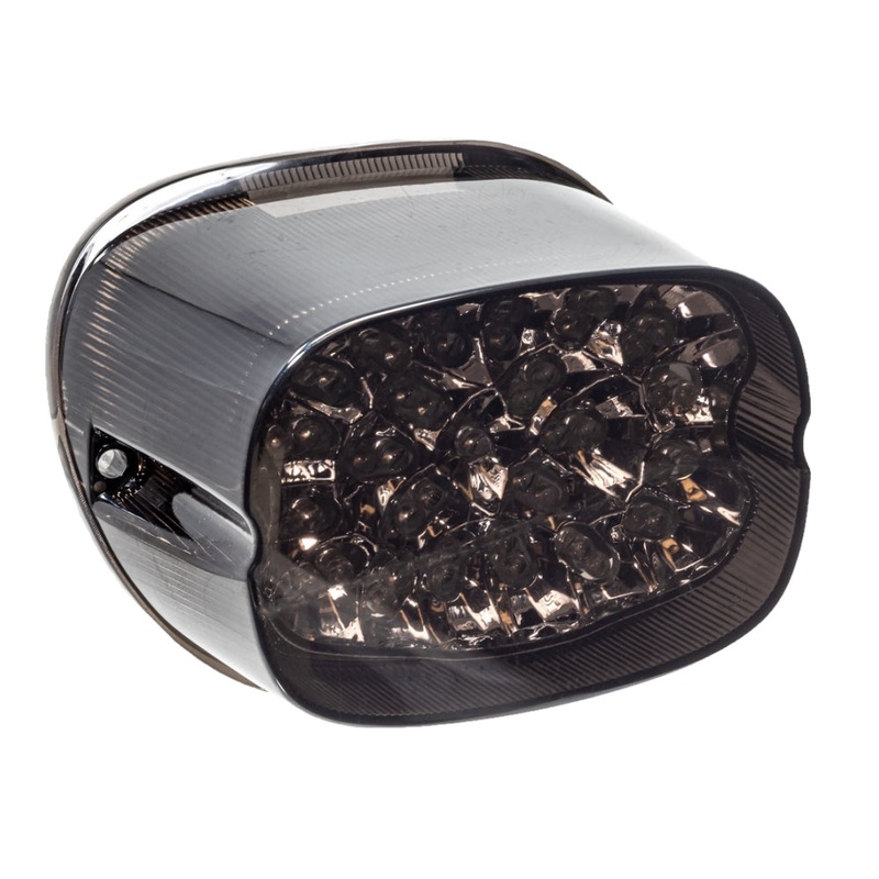 Letric Lighting Co. LED Replacement Taillight – Smoke LLC-SQTL-SA