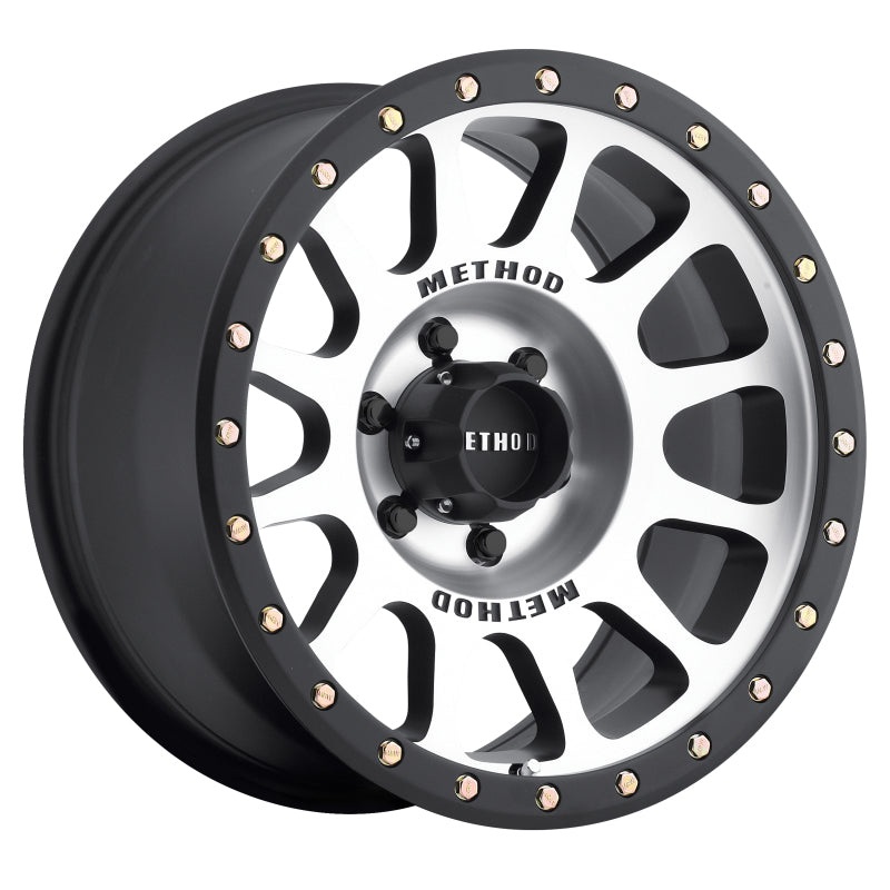 Method MR305 NV 16×8 0mm Offset 6×5.5 108mm CB Machined/Black Street Loc Wheel