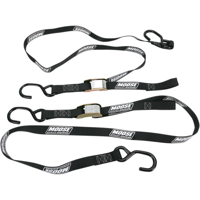 Moose Utility Heavy-Duty Tie-Down – 1in. – Black 3920-0294