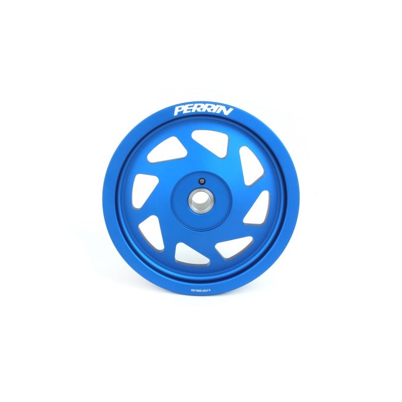 PERRIN 22-25 Subaru WRX/BRZ & Toyota GR86 / 20-25 FXT/OBXT Lightweight Crank Pulley – Blue
