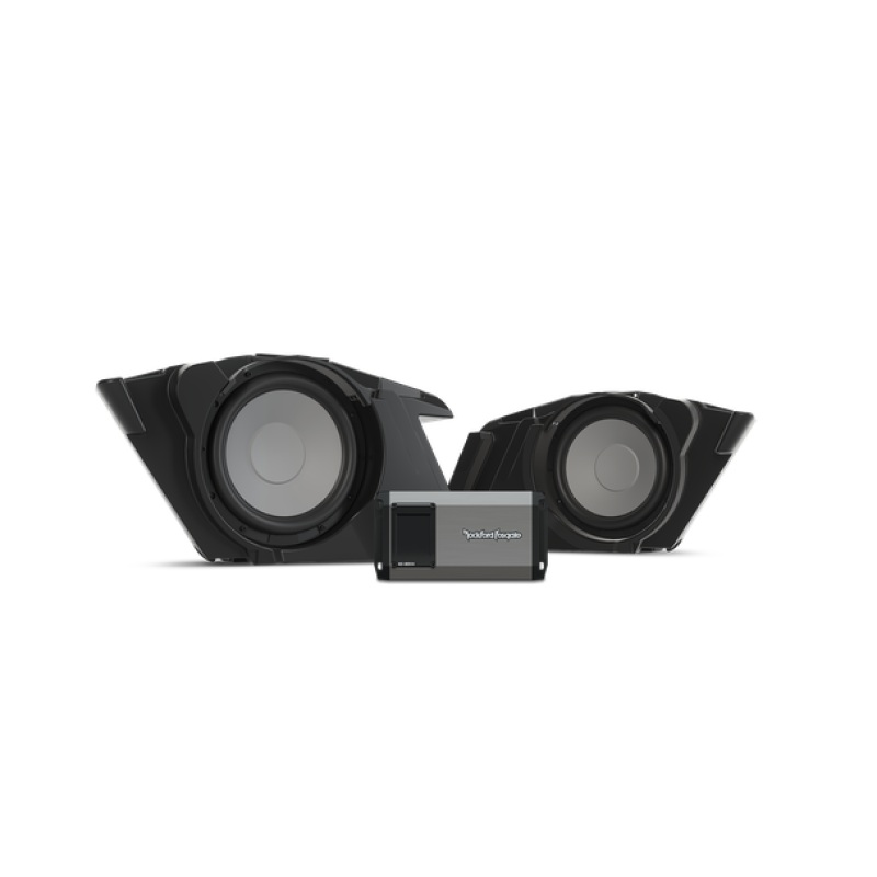 Rockford Fosgate 2014+ Harley Davidson Dual 10in Bag Subwoofer Kit