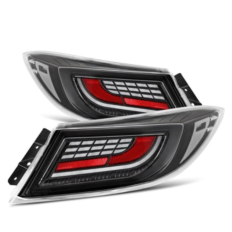 AlphaRex 22-24 Toyota GR86 LUXX LED Taillights Alpha-Black