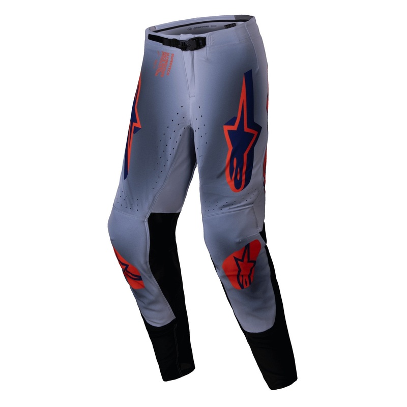 ALPINESTARS 2025 SUPERTECH LIPAN PANTS – GREY ORANGE FLUO 28