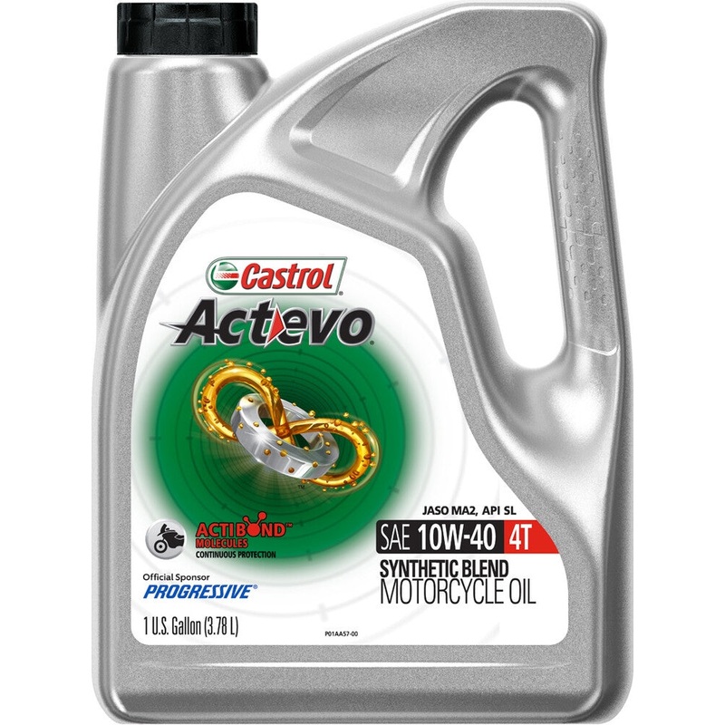 Castrol Actevo X-Tra 4T Synthetic Blend – 10W40 – 1gal. 158D7D4
