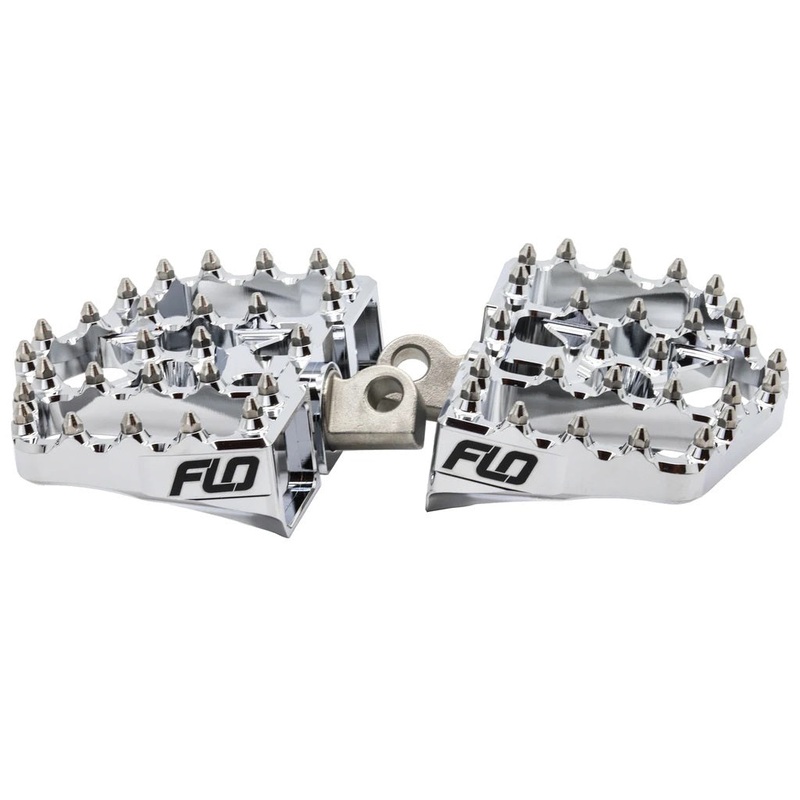Flo Motorsports 122-8222 Mini Moto Boards Hd Chrome