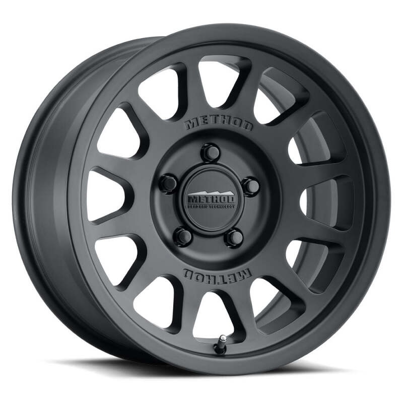 Method MR703 17×9 / -12mm Offset / 106.25mm Bore / 6×5.5 BP / 4.8in BS – Matte Black Wheel