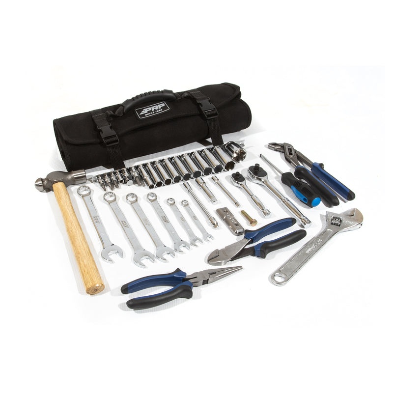 PRP RZR Roll Up Tool Bag with 36pc Tool Kit