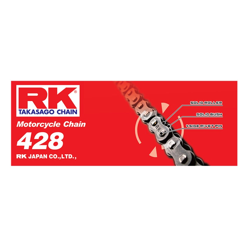 RK Chain 428-120 – Natural