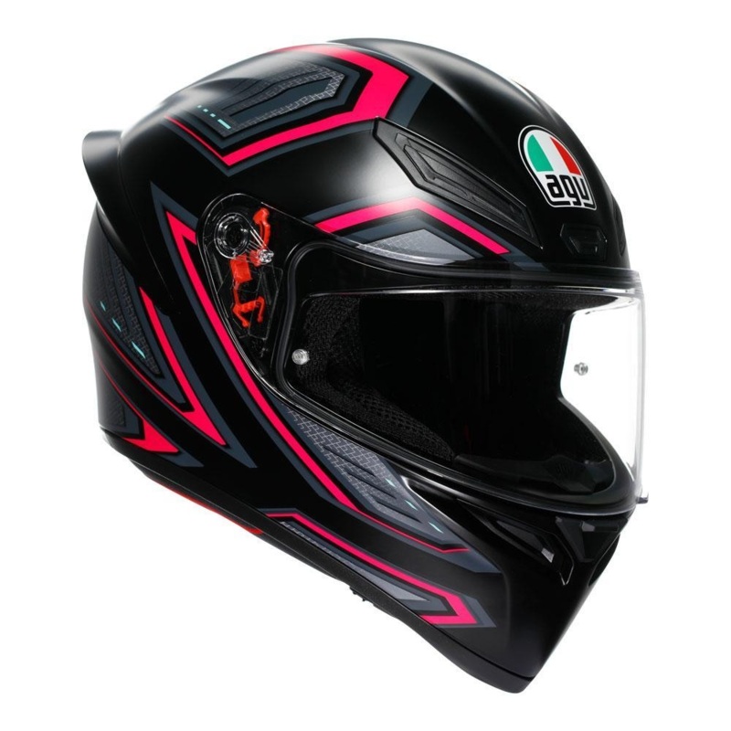AGV K1 S SLING HELMET – MATTE BLACK/PINK S
