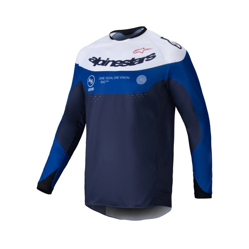 ALPINESTARS 2026 PRO-DURA JERSEY – NAVY BRIGHT BLUE WHITE S