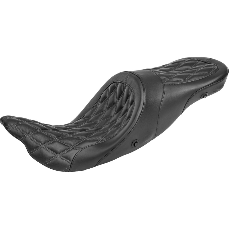 Danny Gray 830-0155 Longhaul 2-Up Xl Air Diamond Stitch Flh/Flt `08-Up