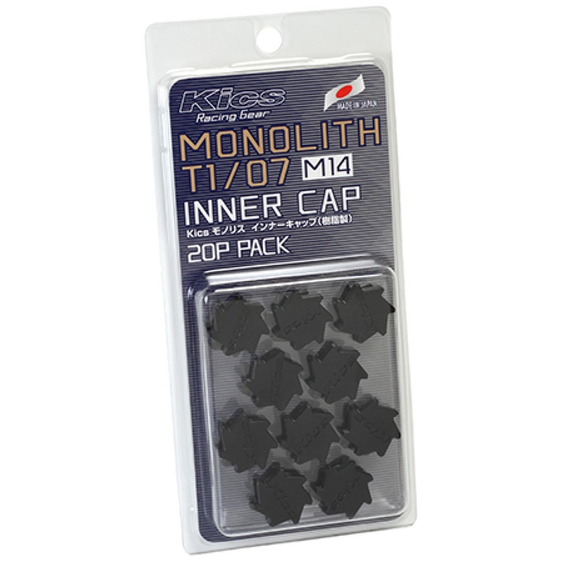 Project Kics M14 Monolith Cap – Black (Only Works For M14 Monolith Lugs) – 20 Pcs
