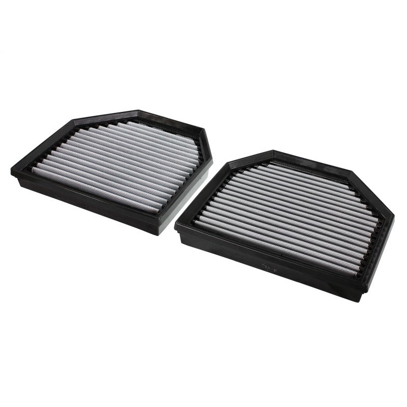 aFe MagnumFLOW OEM Replacement Air Filter PRO Dry S 2015 BMW M3/M4 (F80/F82) 3.0L S55 (tt) Qty. 2