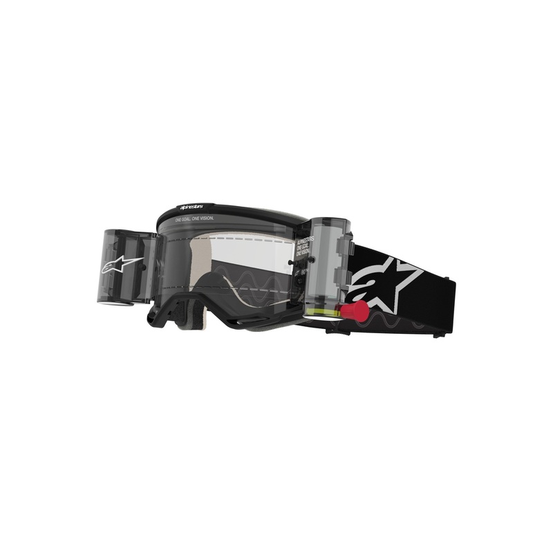 ALPINESTARS VISION 5 CORP GOGGLES – BLACK CLEAR ROLL-OFF